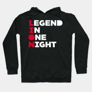 LION Legend In One Night Hoodie